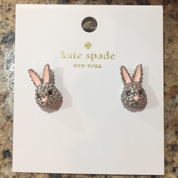 kate spade rabbit earrings